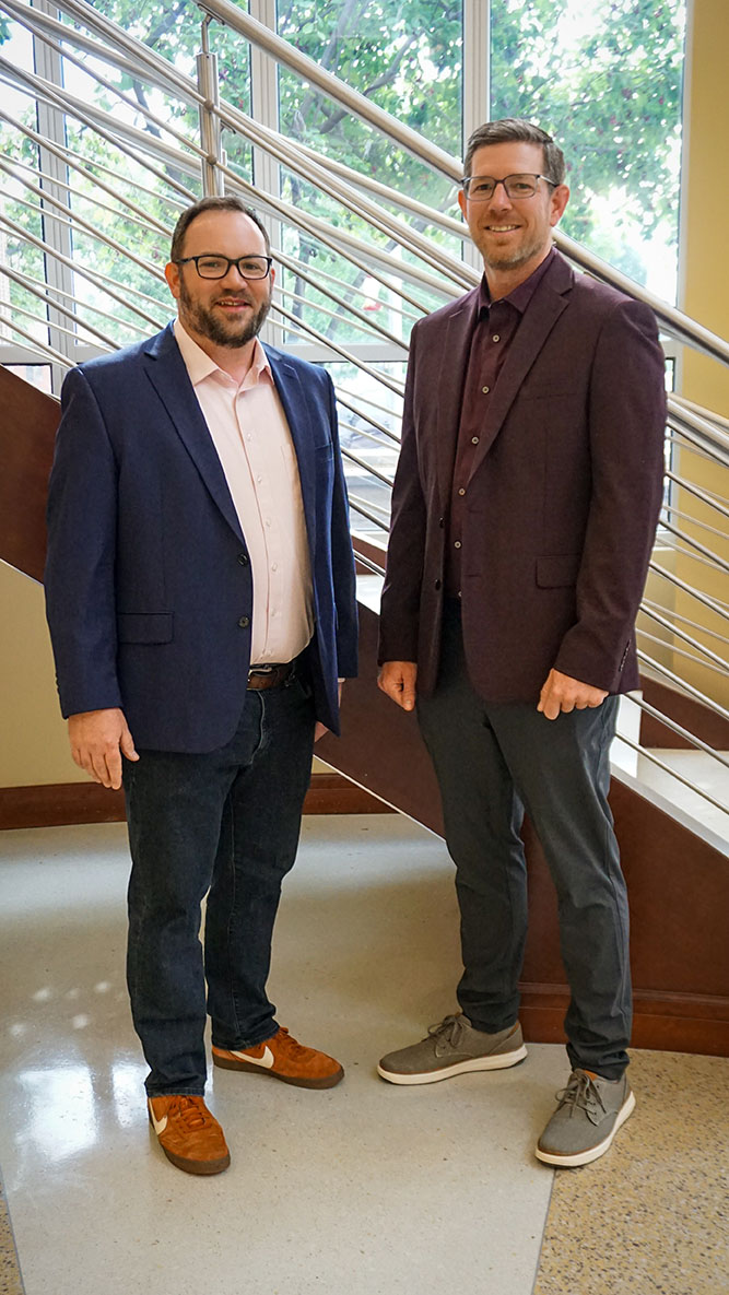 Aaron Randolph and Mark Faust